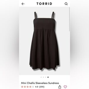 Torrid challis sundress
